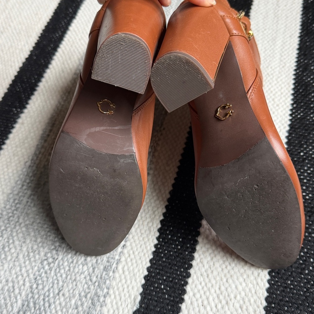 Carmel Ankle Boot with Gold Details - Picture 7 of 7